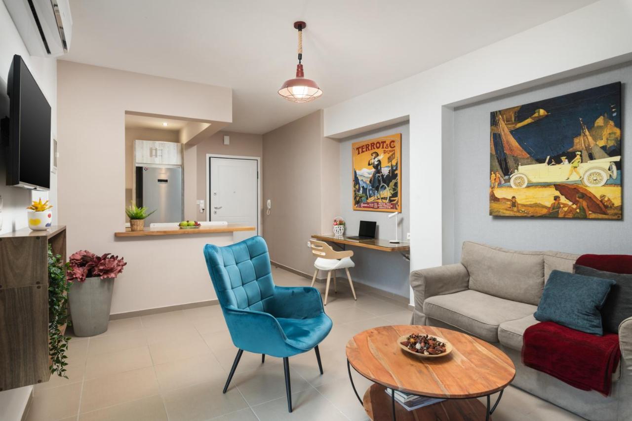 Luxury Apartment In Halepa Chrissi Akti Chania Exterior foto